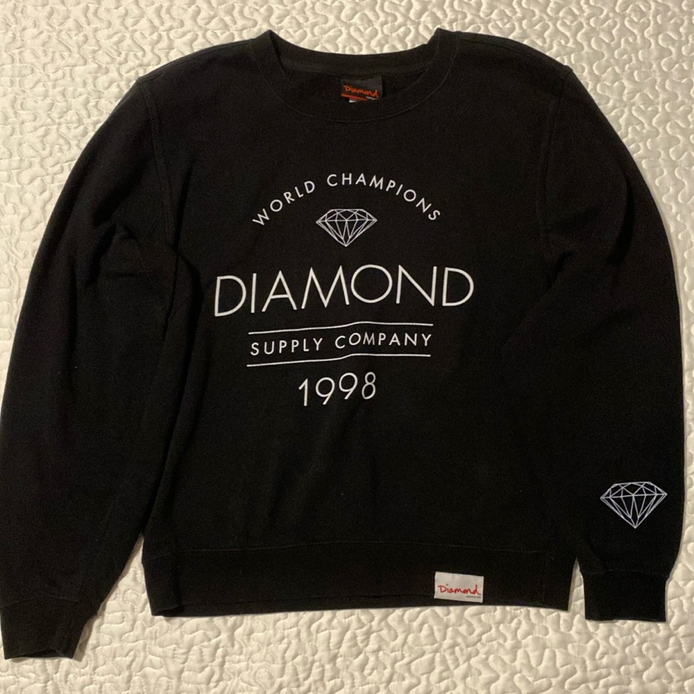 Diamond Crew Neck Sweater From diamond supply co.